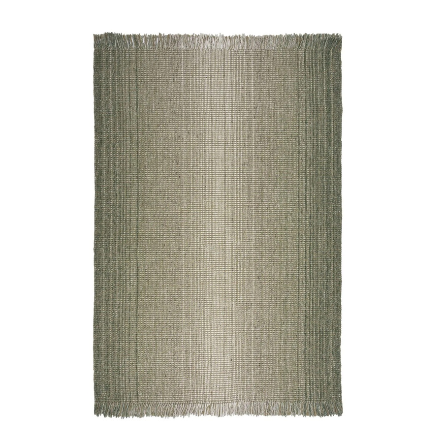 Flair Rugs Kurzflorteppich Jute Ombre Grün B: 60 cm, L: 110 cm - Bild 2