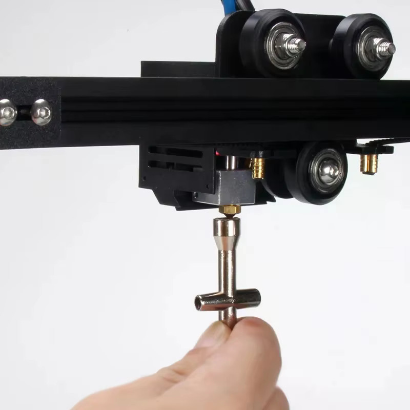 JETTING 4-in-1 3D-Drucker Düsenwerkzeug in Silber für M2 M2.5 M3 M4 Schrauben und Muttern passend für E3D V6 MK8 - Bild 3