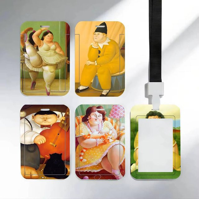 52TOYS Ausweishalter mit Umhängeband, PVC, Unisex - Bild 1