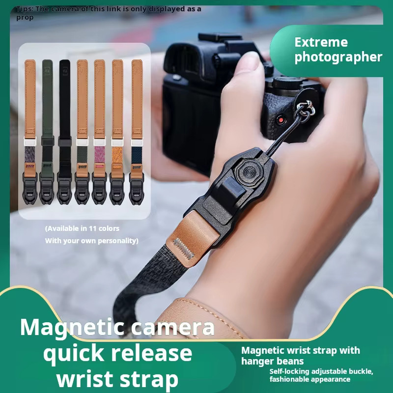 LVSHE Kamera-Schnellverschluss-Armband kompatibel mit Canon Sony Nikon und Fujifilm - Bild 5