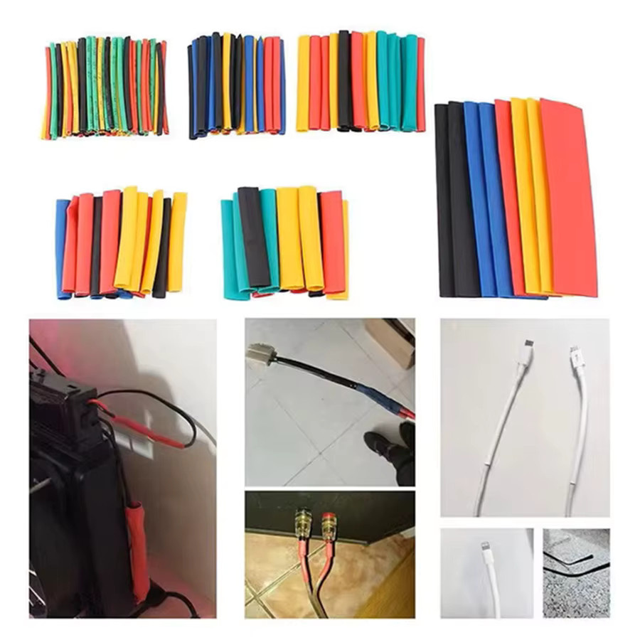 Schrumpfschlauch Set in Multicolor aus Polyolefin für die Kabelisolierung und Drahtreparatur, 530 bis 750 Stück - Bild 5