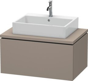 Duravit Waschtischunterschrank L-Cube für Konsole mit 1 Auszug, Breite: 82 cm, Tiefe: 54,7 cm, Höhe: 40 cm - Bild 1