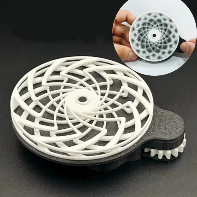 Meade Spirale, 3D-gedrucktes dynamisches Dekompressionsspielzeug, Modell - Bild 1