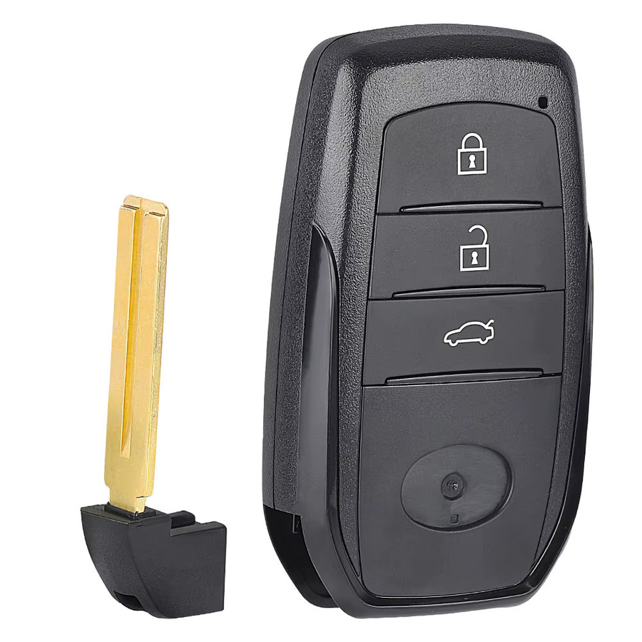 KEYECU Smart Remote Key Fob B3N2K2R für Toyota Land Cruiser 2022 bis 2025, 433 MHz/434 MHz, 8A Chip, 3 Tasten, Schwarz - Bild 3