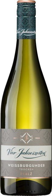 Vier Jahreszeiten Weißwein Weisser Burgunder, Pfalz, 2025, trocken, 0,75 l - Bild 1