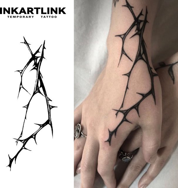 INKARTLINK Temporäres Tattoo, wasserfest, semi-permanent - Bild 1