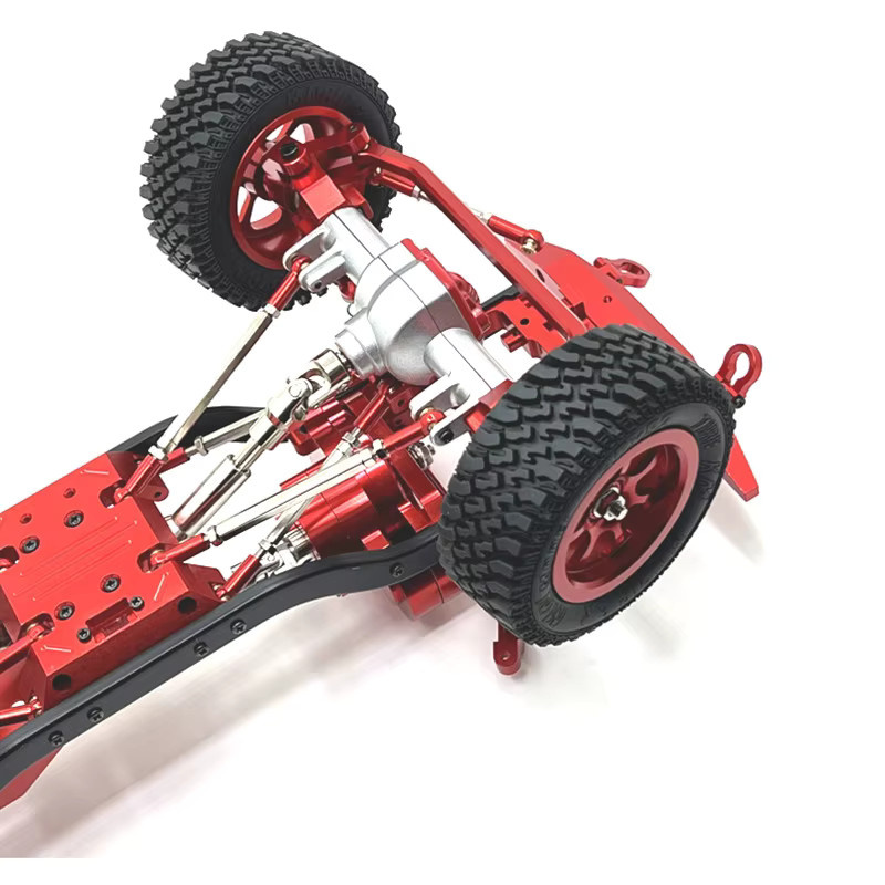 YOUSHANGBAO MN128 Ferngesteuertes Auto, Zubehör, Metall, 1:12, Rot - Bild 2