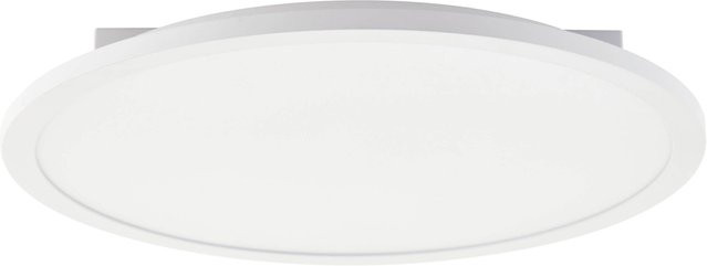 Brilliant LED-Deckenleuchte Briston in Weiß aus Kunststoff und Metall, B: 43,5 cm, H: 7,5 cm, T: 42 cm - Bild 1