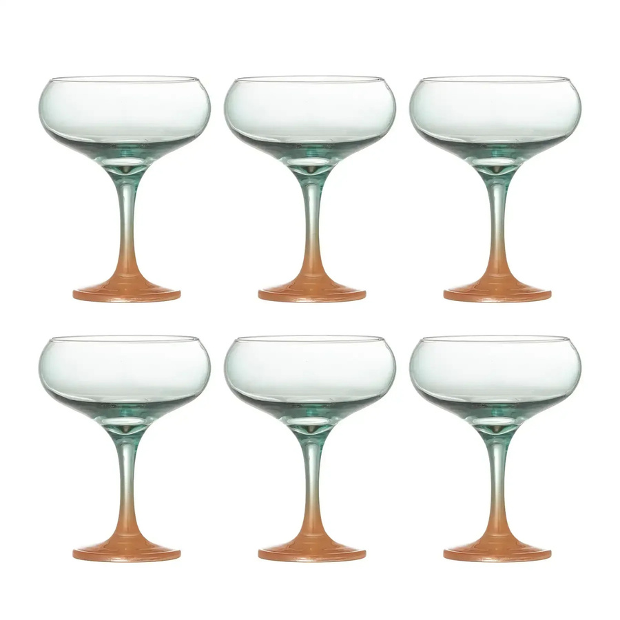 Bloomingville Cocktailgläser Signe aus Glas, 6 Stück - Bild 1