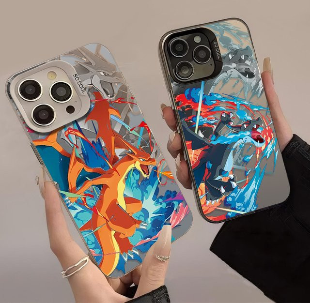 Anime Handyhülle Charizard X Dark Dragon für Samsung Galaxy A37 A57 A17 A16 A35 A55 A25 A15 A56 A54 A36 A34 A24 A26 in Multicolour - Bild 1