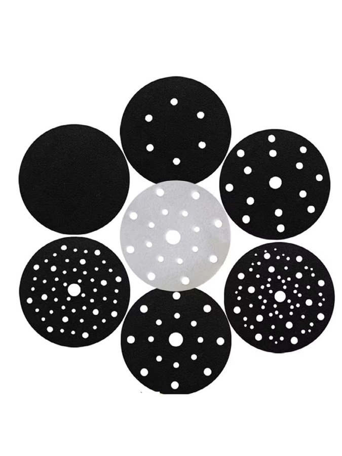 Ultradünnes Interface-Pad für Schleifpads und Klett-Schleifscheiben, 150 mm, Schwarz - Bild 5
