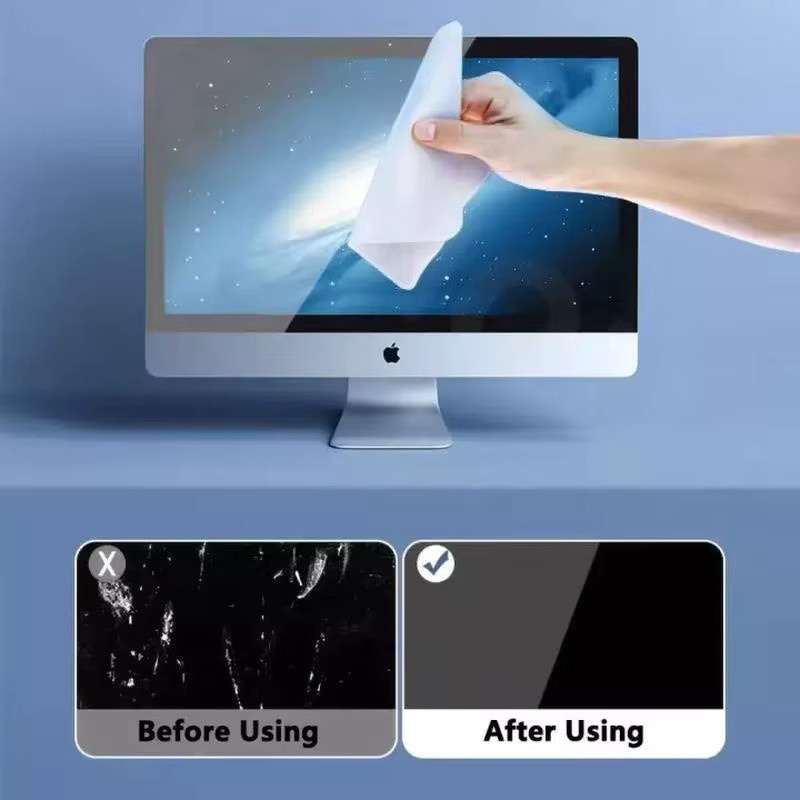 Apple Mikrofaser-Reinigungstuch in Weiß für iPhone, iPad, Apple Watch und MacBook - Bild 3