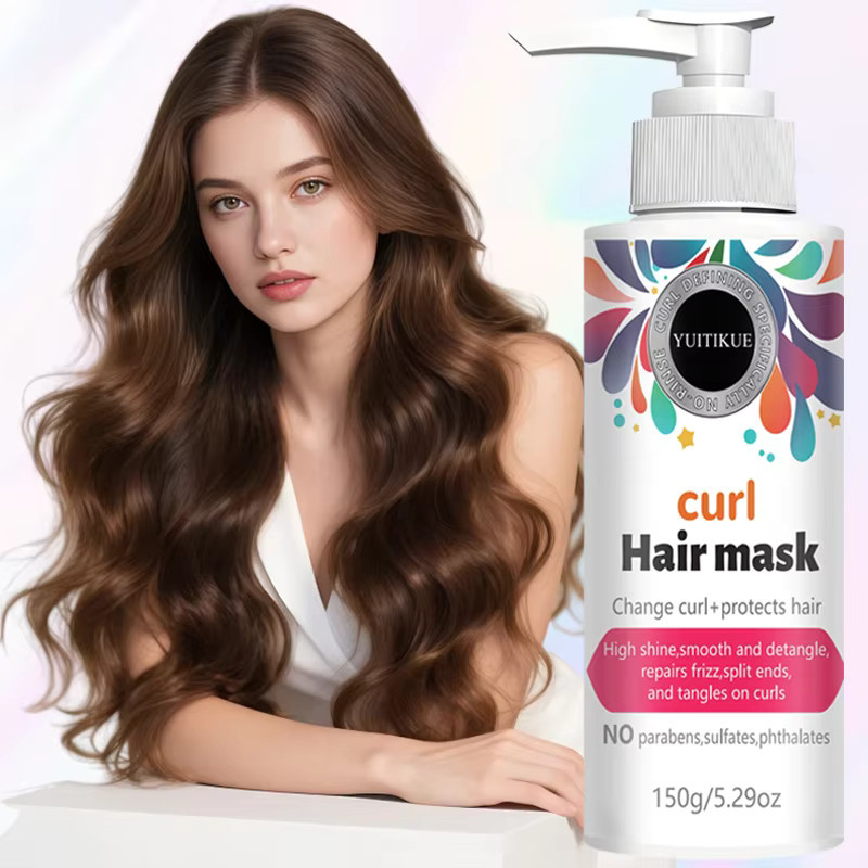 YUITIKUE Lockenmaske, spülfrei, für lockiges Haar, 150g - Bild 3