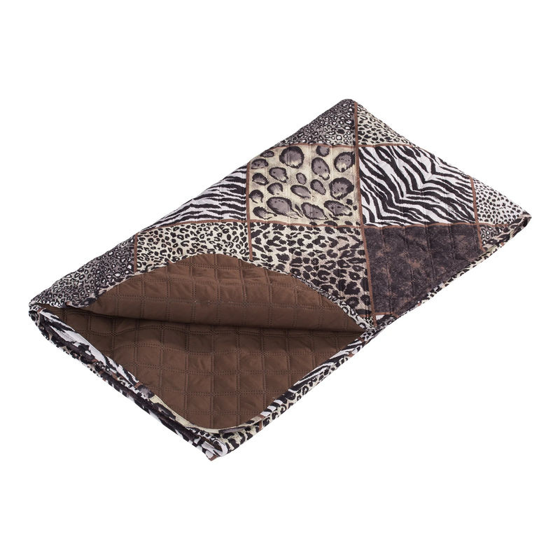 Wende-Sofaschoner Safari von viva domo in Graphic Ethnic Design, braun und mehrfarbig aus Polyester - Bild 2