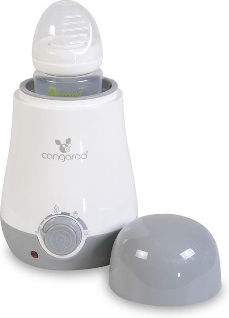 Cangaroo BabyUno Flaschenwärmer und Sterilisator zum Dämpfen und Erwärmen in Grau - Bild 1