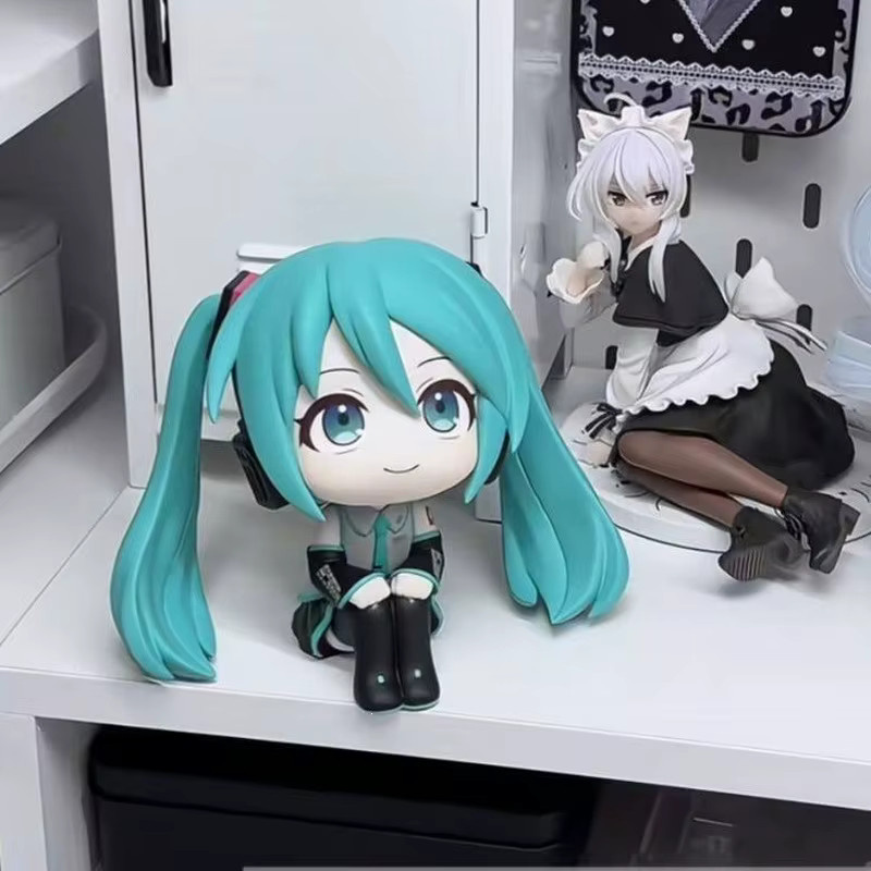 Bandai Hatsune Miku Q-Version Figur, Sitzende Puppe, 8cm - Bild 4