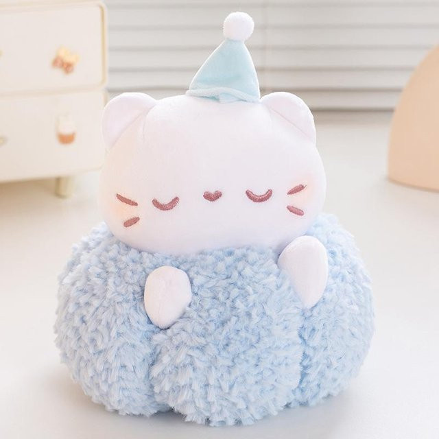 Yiran toy Kürbis Kätzchen Plüschtier, Puppe, 23cm - Bild 1