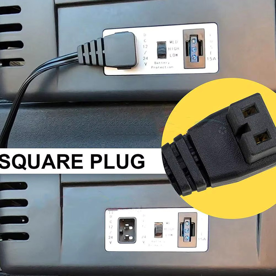 ARB 12V Auto Kühlschrank Netzkabel mit Zigarettenanzünder Adapter in Schwarz - Bild 6