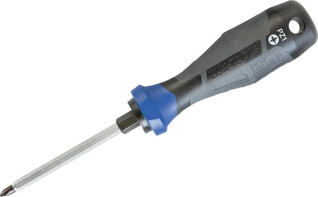 LUX-TOOLS Professional Schraubendreher PZ1, mehrfarbig - Bild 1