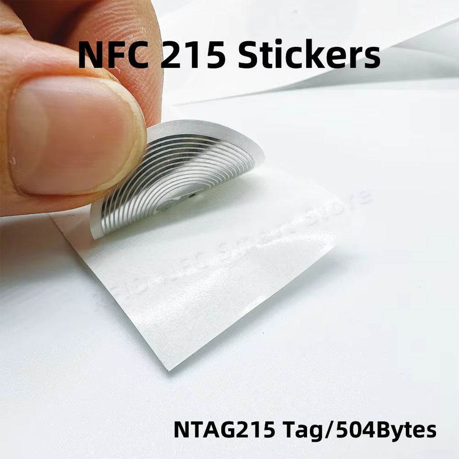 NTAG215 NFC Tags RFID Aufkleber 13,56 MHz ISO14443A Klebe-Etiketten für dein Smartphone von SZGHR - Bild 4