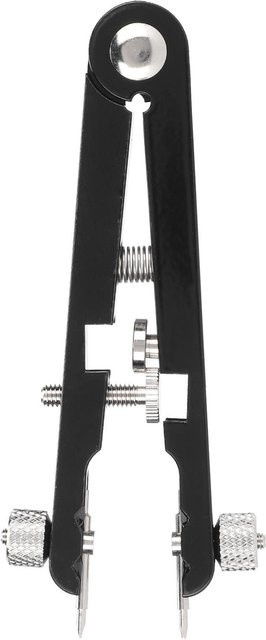 Painter Uhrarmband-Federstegzange, Edelstahl, Schwarz, Herren - Bild 1