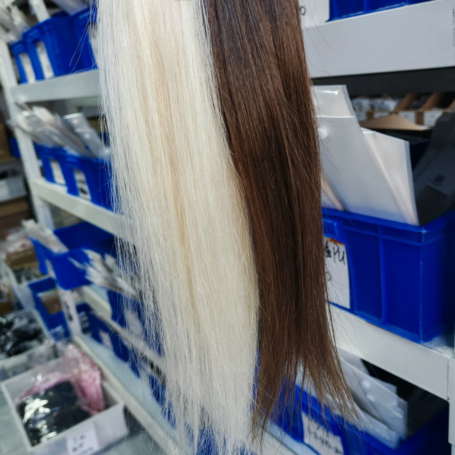 Moresoo Haarverlängerung, brasilianisches Remy Echthaar, 100 g, Damen - Bild 3
