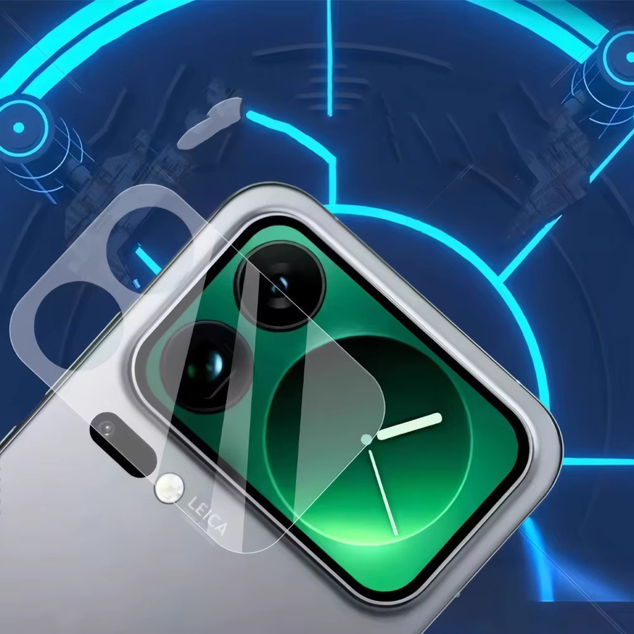 3er-Set Xiaomi 17 Pro und 17 Pro Max Objektiv-Schutzfolien aus Faser-Material in Transparent und HD/Matt - Bild 1