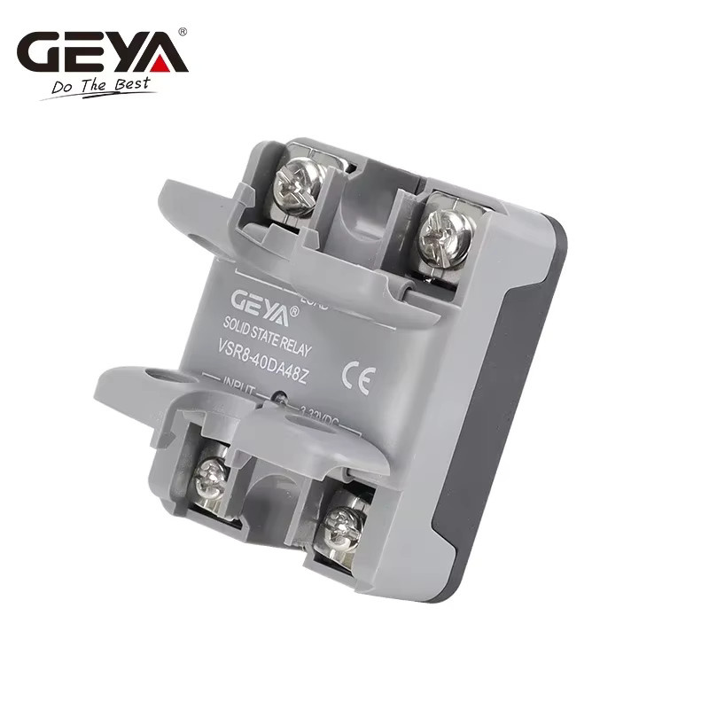 GEYA VSR8 Halbleiterrelais einphasig, Farbe: grau, Eingang 24-480VAC, Ausgang 3-32VDC - Bild 1