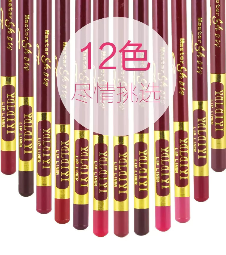 YALAIYI Lipliner, 12 Farben, wasserfest, Unisex - Bild 5