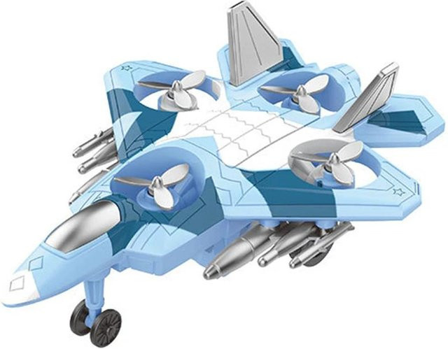 Linyi toy car Mini-Trägheits-Rückzieh-Gleitflugzeug Simulationsjäger, Spielzeugmodell, ab 14 Jahren - Bild 1