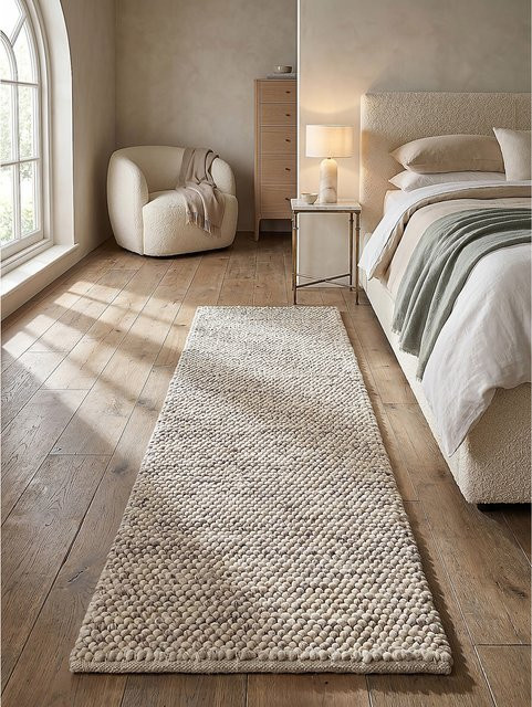 Läufer Kadima Design von MEDWAY in Beige, Flachgewebe aus Wolle und Polyester, B/T: 60 x 230 cm - Bild 1