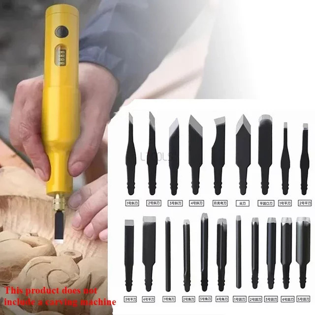 LTOOLS Schnitzmesser-Klingen für elektrische Schnitzmaschinen und Zimmerei-Werkzeuge - Bild 1