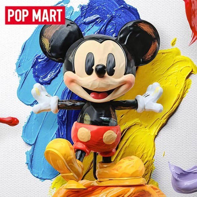POP MART Disney Mickey Mouse Grenzenlose Kreativität Serie Blind Box Mystery Box Kawaii Figuren für die Dekoration deines Schreibtischs - Bild 1