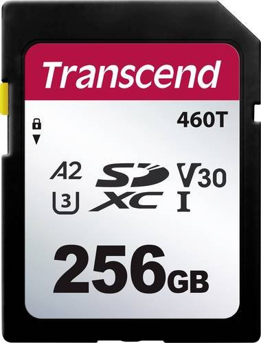 Transcend SD-Karte Speicherkarte 256 GB Schwarz - Bild 1