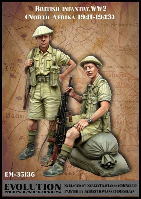 MEEKLION MODEL Britische Infanterie GK, Modellbausatz, 1/35, Militär - Bild 1