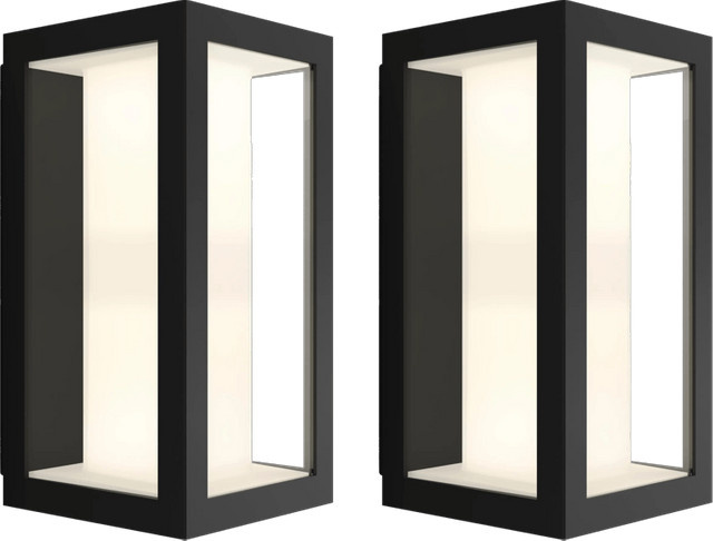 Philips Hue Impress LED Wandleuchte White & Color Schwarz Doppelpack - Bild 1