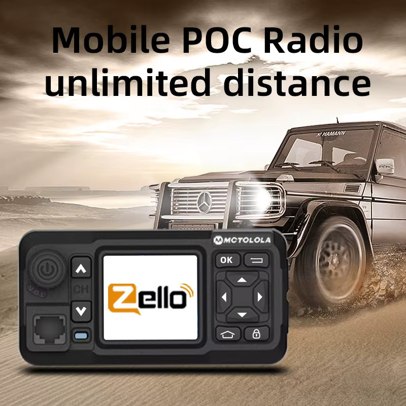 Motorola 4G LTE Android Zwei-Wege-Walkie-Talkie mit GPS, WiFi und Bluetooth in Schwarz für Fahrzeugflotten und Transport - Bild 2