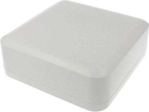 Hammond Electronics 1556HAGY Universal-Gehäuse aus flammhemmendem ABS-Kunststoff in Grau, B/T/H: 200 x 200 x 70 mm - Bild 1