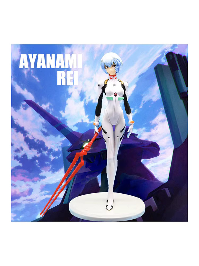 Bandai Neon Genesis Evangelion Ayanami Rei Asuka Actionfiguren, 25cm, Einzelfigur - Bild 3