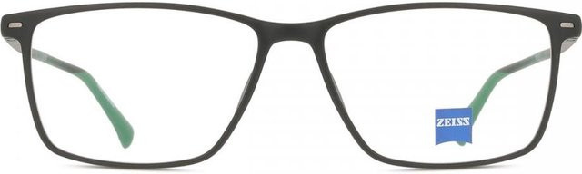Zeiss Zs20008 Korrektionsbrille, Vollrand, rechteckig, Kunststoff, Unisex, Black/Grey - Bild 1