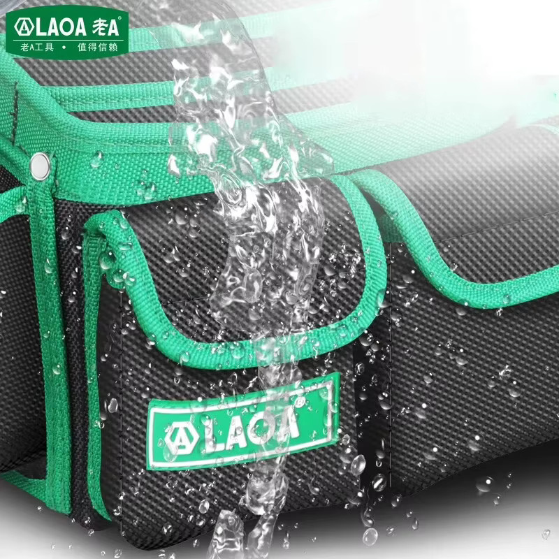 Laoa Plus Size Elektriker Hüfttasche Multifunktionale Tischertasche aus verdicktem 1680D Oxford Stoff - Bild 5