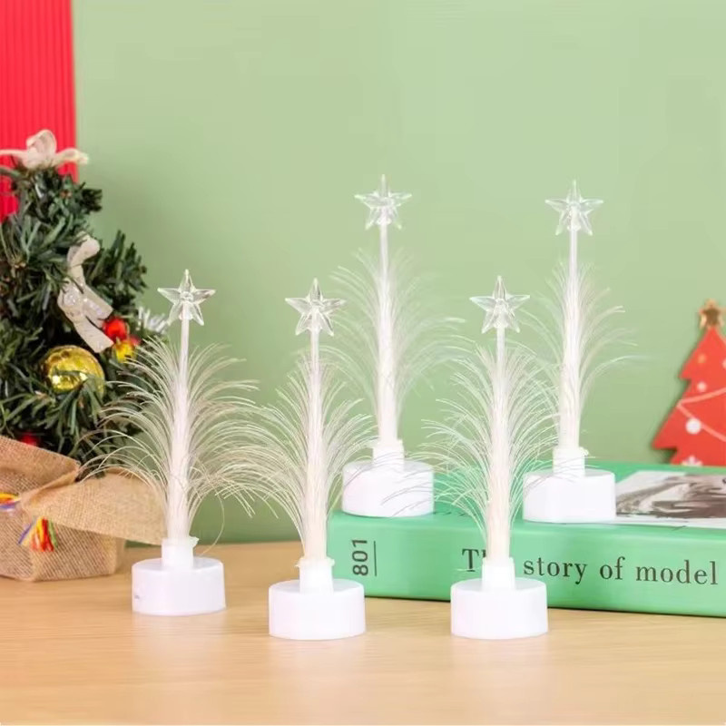 Bunte LED Glasfaser Nachtlampe mit RGB-Farbwechsel für Kinderzimmer, Wohnzimmer und Schlafzimmer, Multicolor - Bild 2