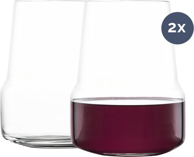 Zwiesel Glas Level Rotwein Tumbler, transparentes Kristallglas, spülmaschinenfest und bleifrei - Bild 1
