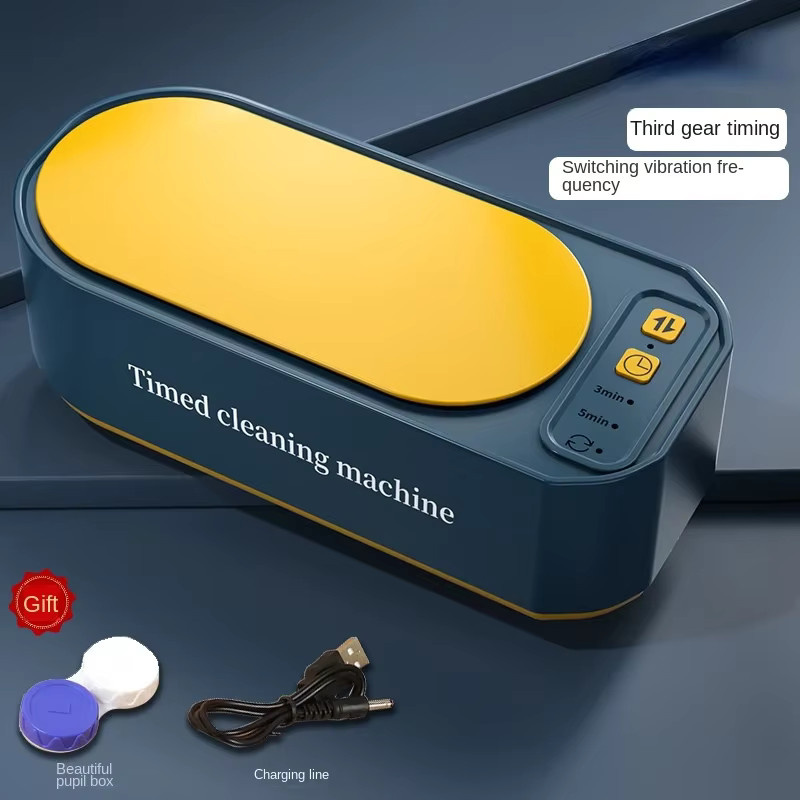 Multifunktionaler LZJV Ultraschallreiniger in Weiß mit 3 Geschwindigkeitsstufen und Timer für Schmuck und Zahnbürsten - Bild 4