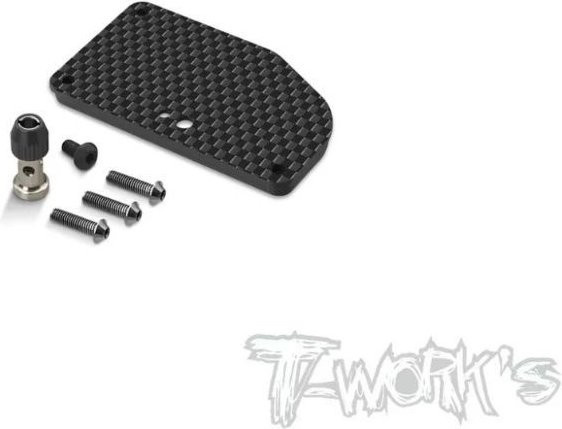 Kyosho Kohlefaser-Empfängerboxplatte, Zubehör, Schwarz - Bild 1