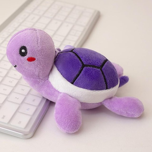Yiran toy Schildkröten Anhänger Plüsch, Bunt / Mehrfarbig, 10cm - Bild 1