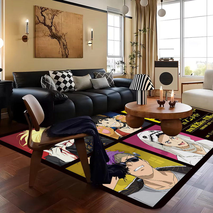 Banana Fish Anti-Rutsch-Fußmatte für Badezimmer, Kinderzimmer und Wohnzimmer, Mehrfarbig, B/T: 60 x 40 cm - Bild 3