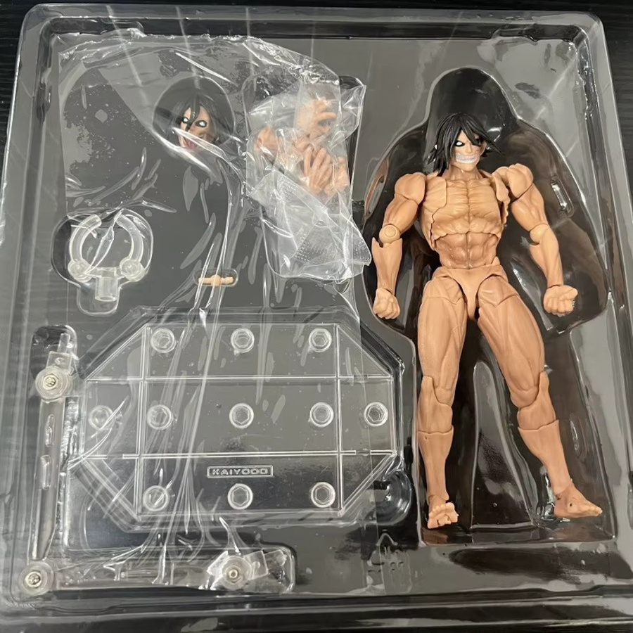 Bandai Attack on Titan Eren Yeager VS Armored Titan Actionfigur - Bild 4