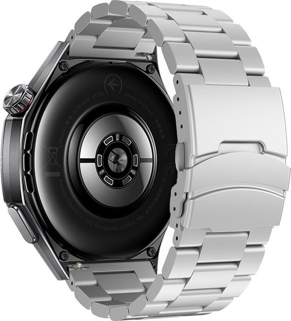 MY-CASE Uhrenarmband Titan, Silber, 22mm, Unisex - Bild 1
