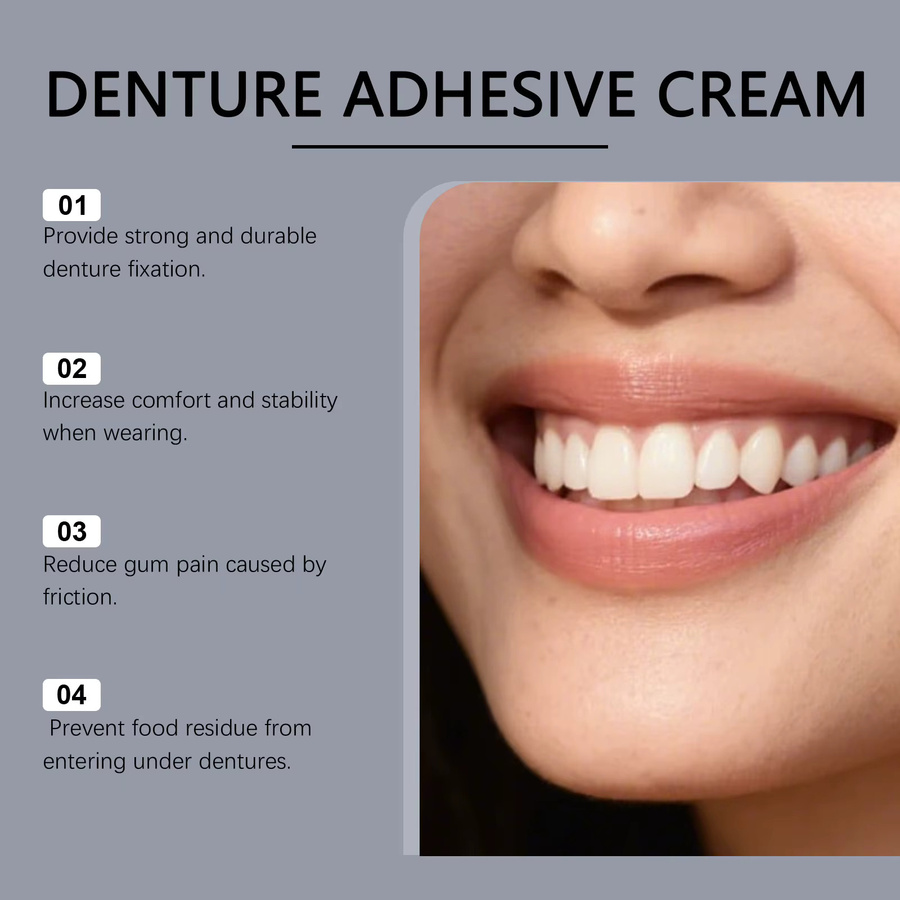 Oralhoe Total Fit Secure Prothesenkleber-Creme für Voll- und Teilprothesen - Bild 4